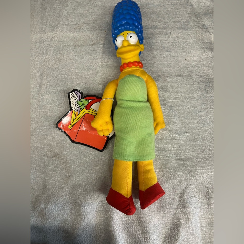 Vintage Marge Simpson with Red Shoes and Green Dress